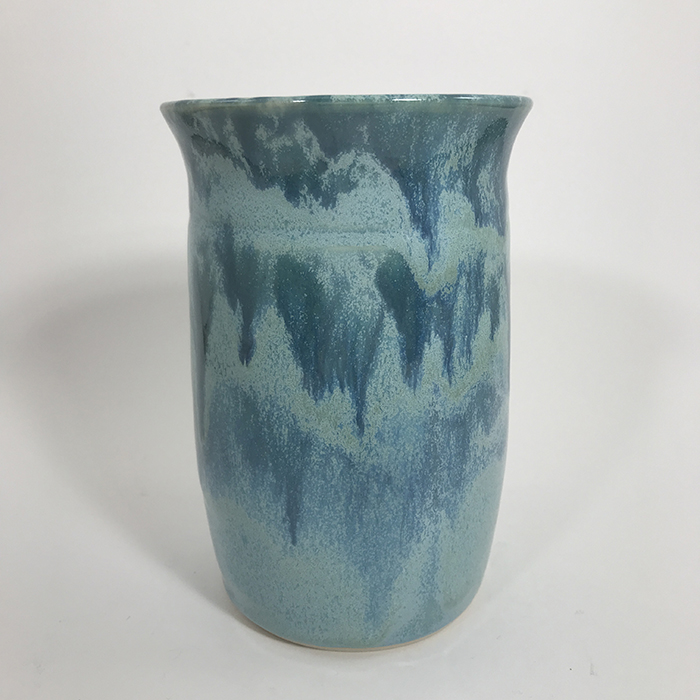 Item 670<br>Turquoise Vase<br><b>$35</b>